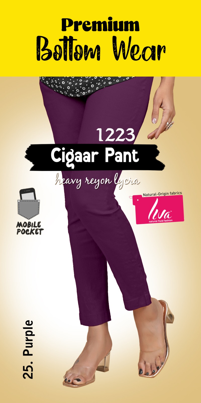 Kurti Pant Purple N24